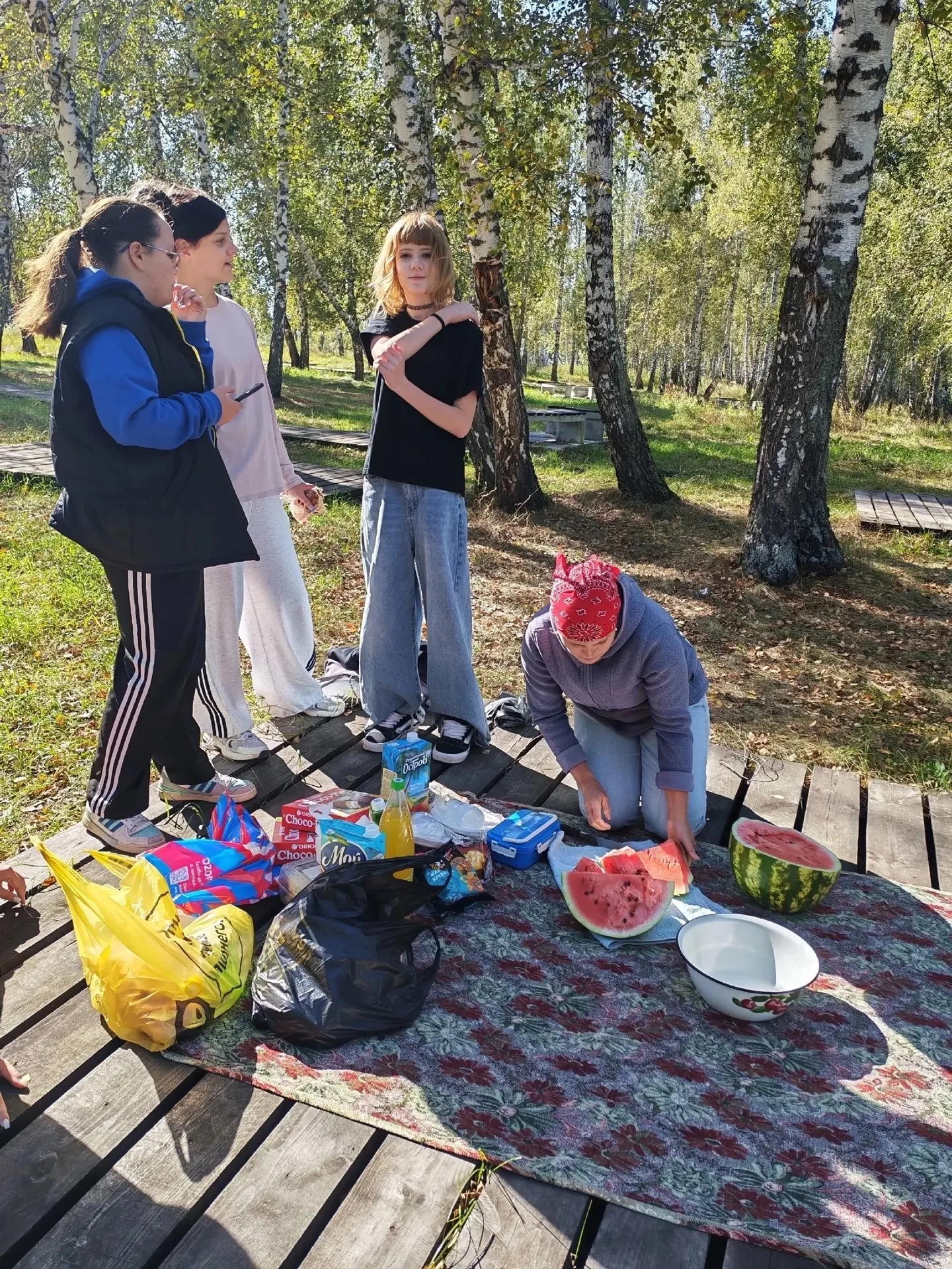 Встретили 1 сентября на природе. ☀️🍁