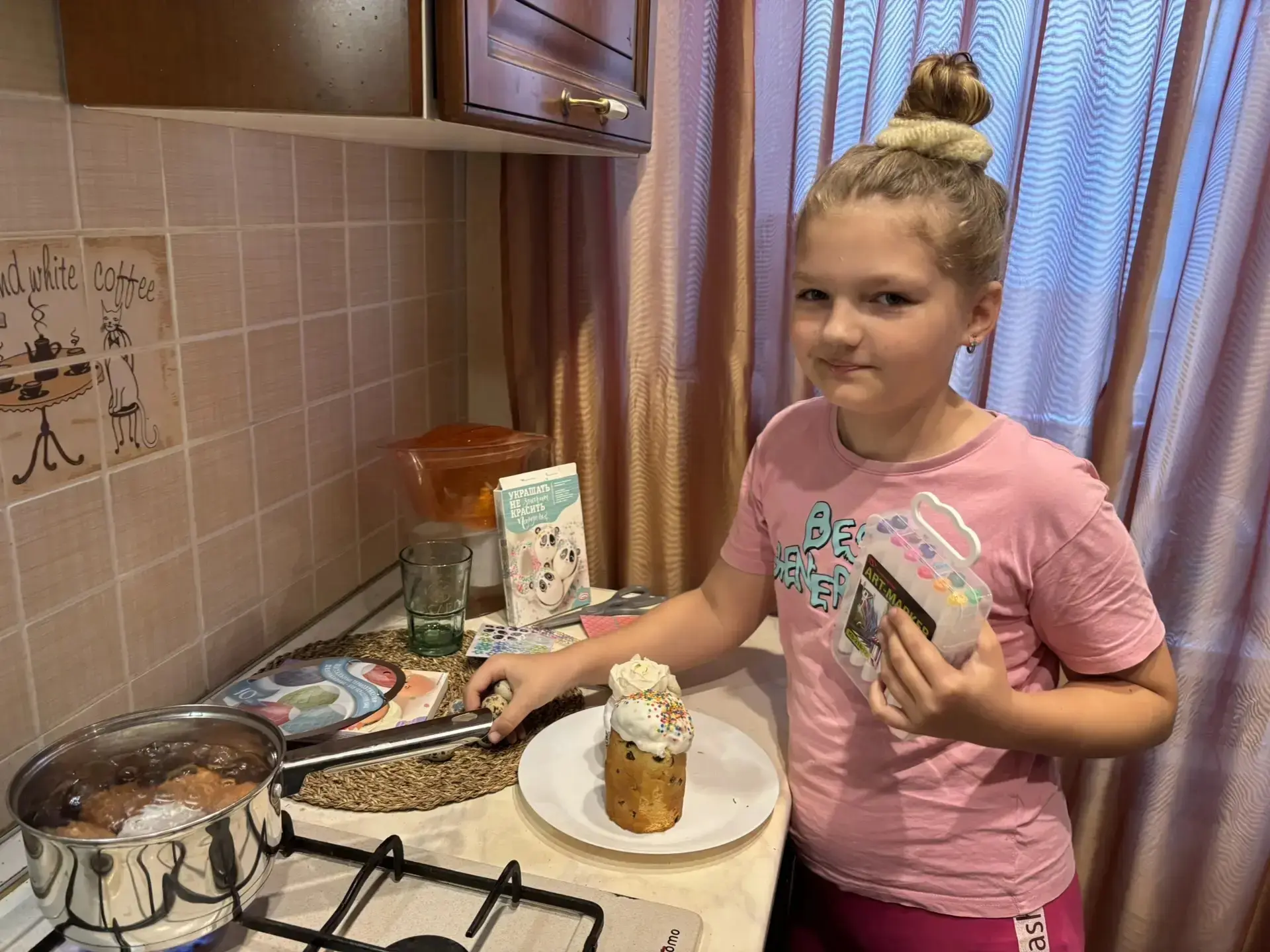 🥚Челлендж "Подготовка к Пасхе" 🥮   Ученица 3б класса Володина Агния.