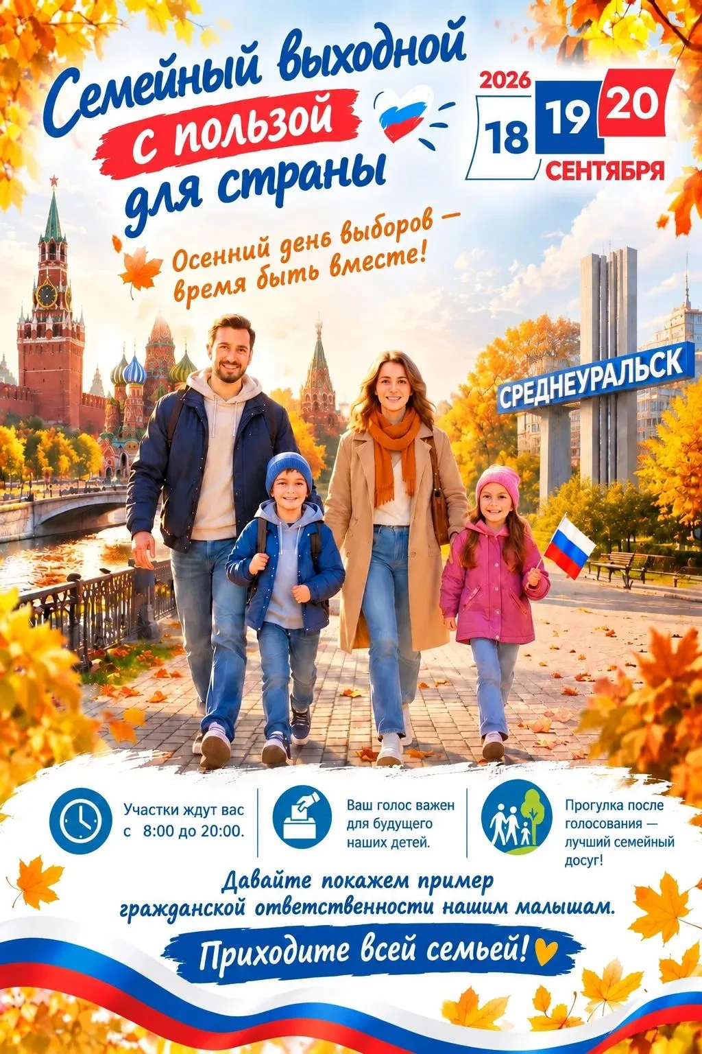 🍂 Осенние выходные с пользой для семьи и страны!