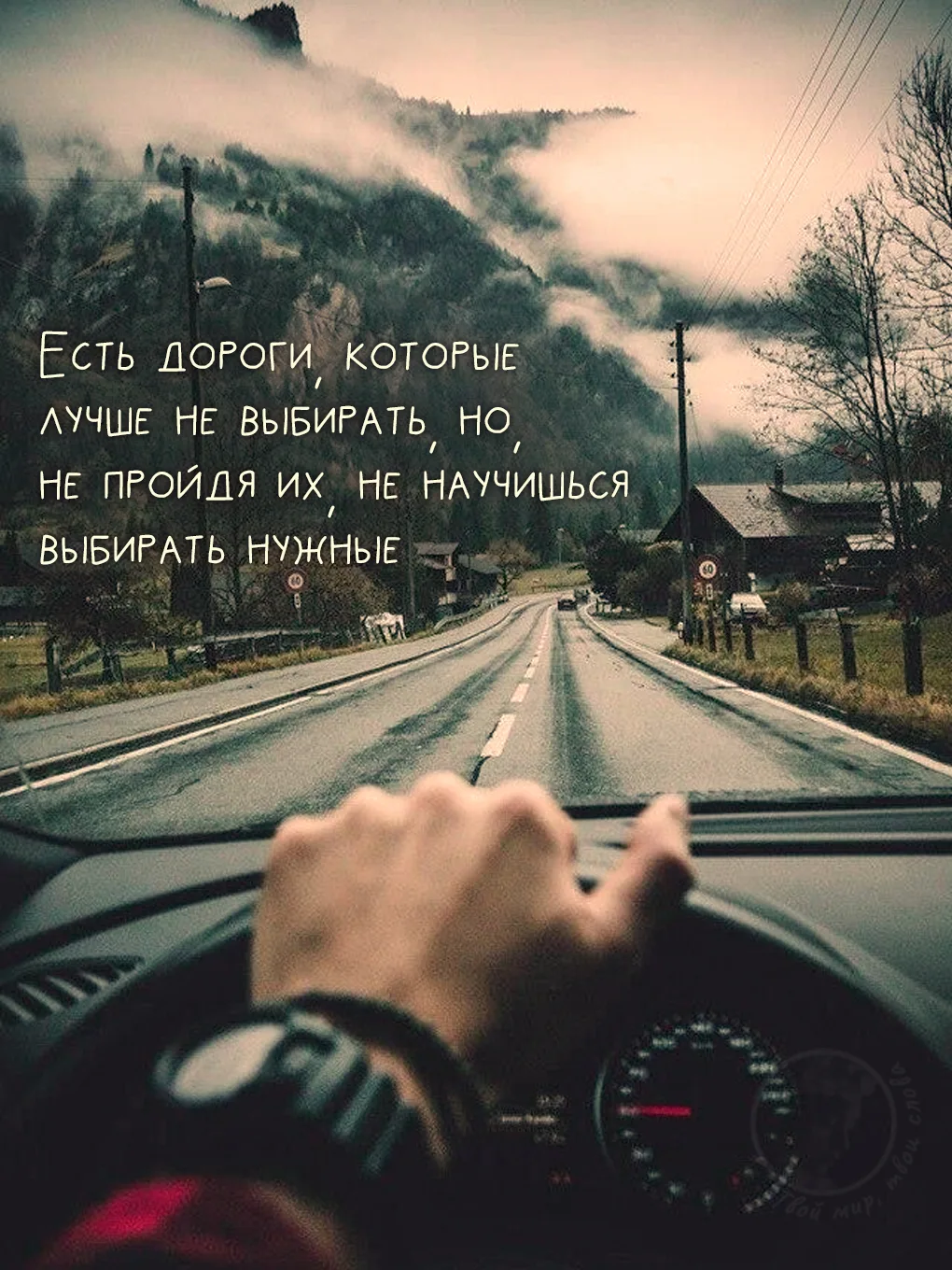 В жизни нет случайных маршрутов. Даже те дороги, о которых мы потом жалеем, были нам жизненно необхо