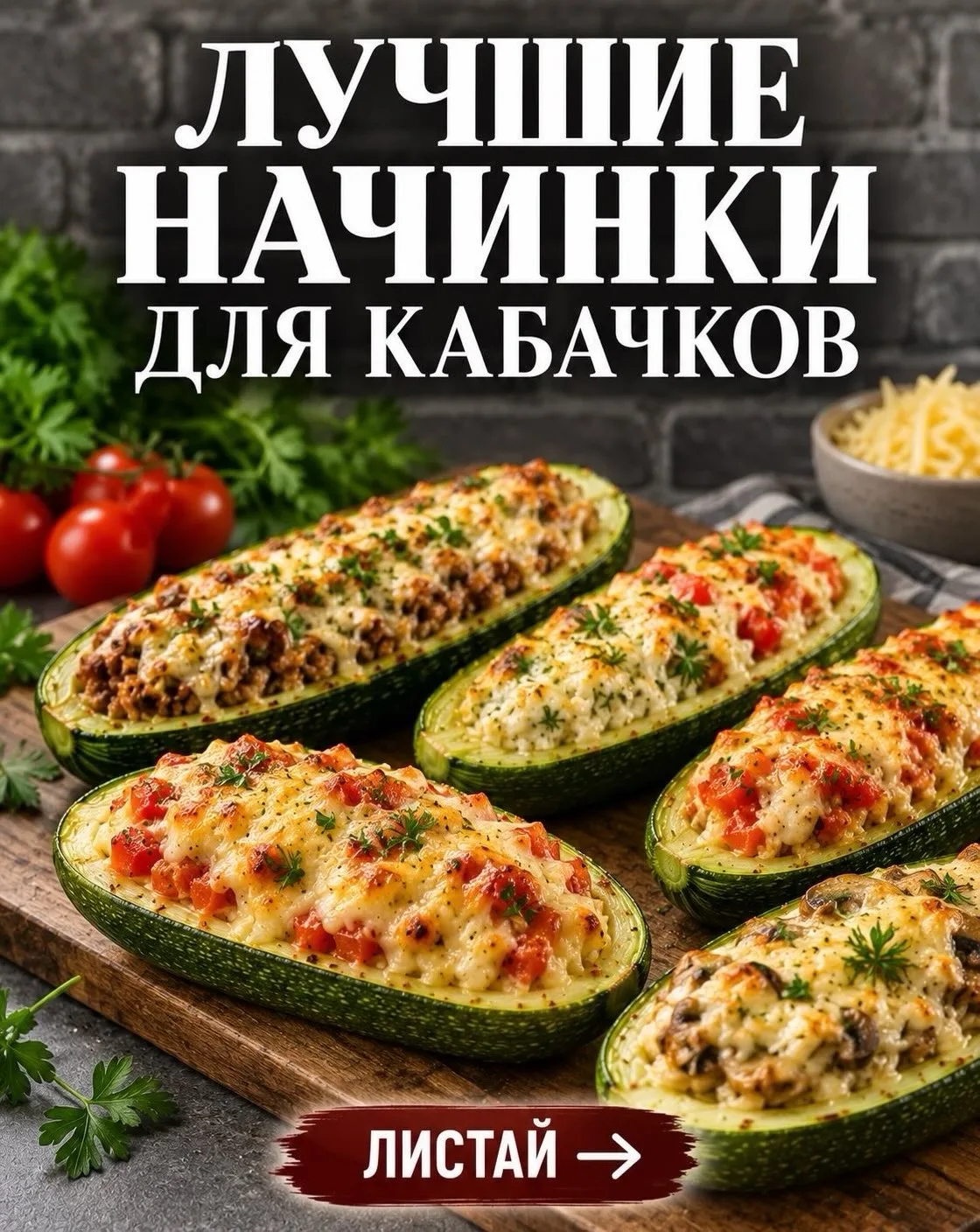 Кабачки, которые точно не будут скучными 🤤