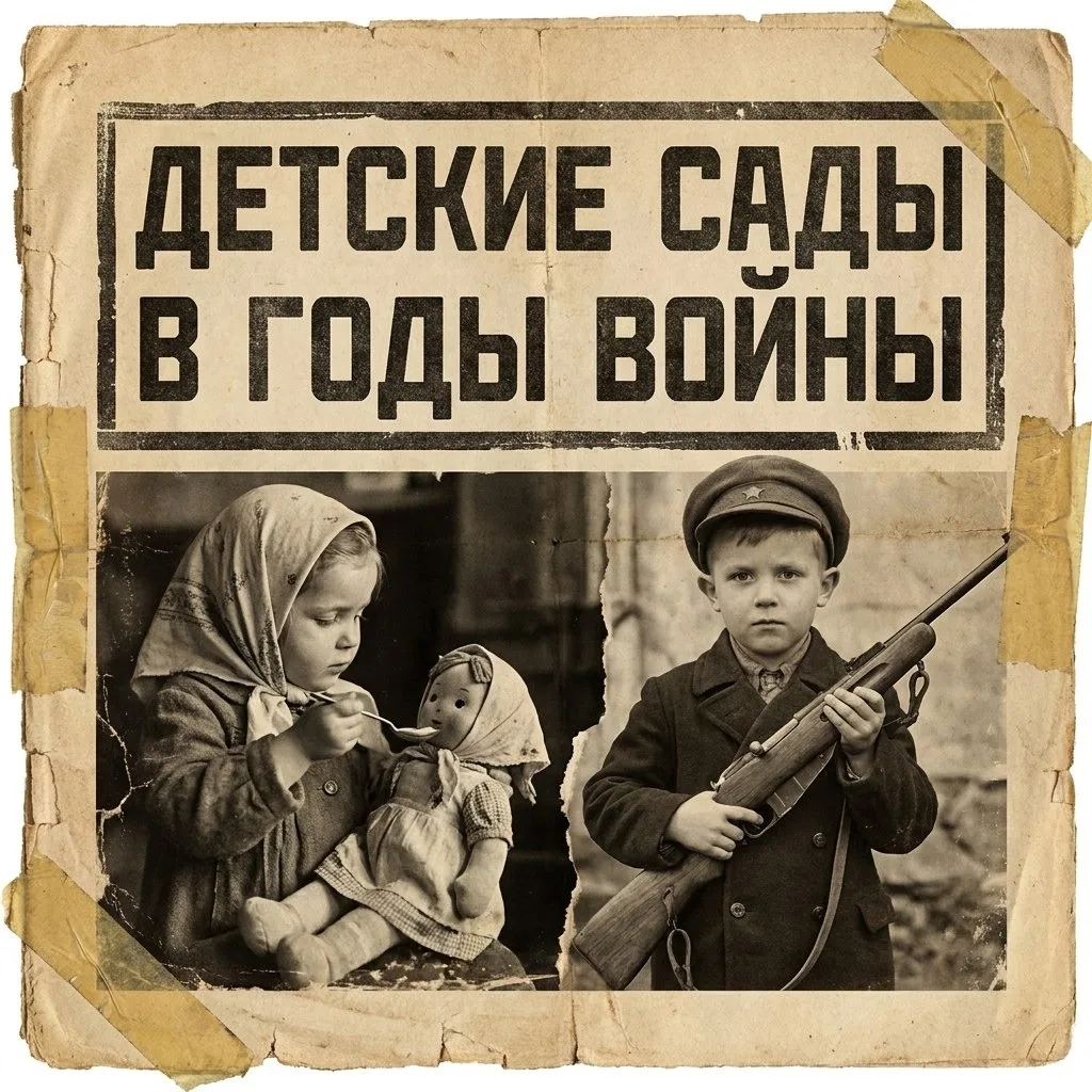 ⭐ «Детские сады в годы Великой Отечественной войны» ⭐📜