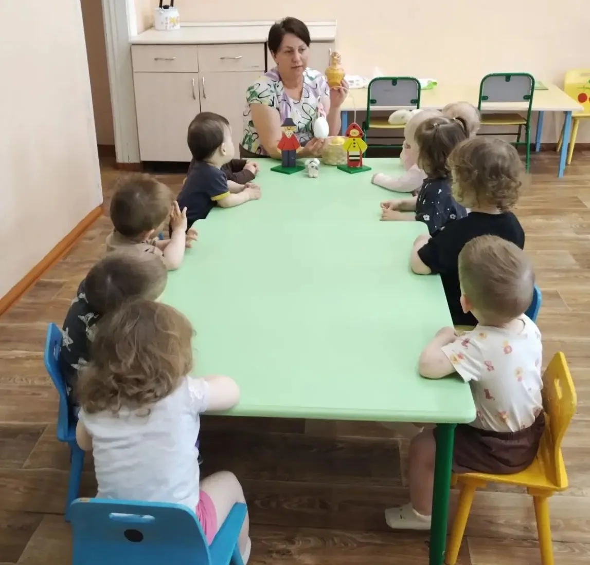 С 13.07. по 17.07. в группе №2 " Колобок", был реализован проект "Любимые сказки" 
Цель проекта: раз