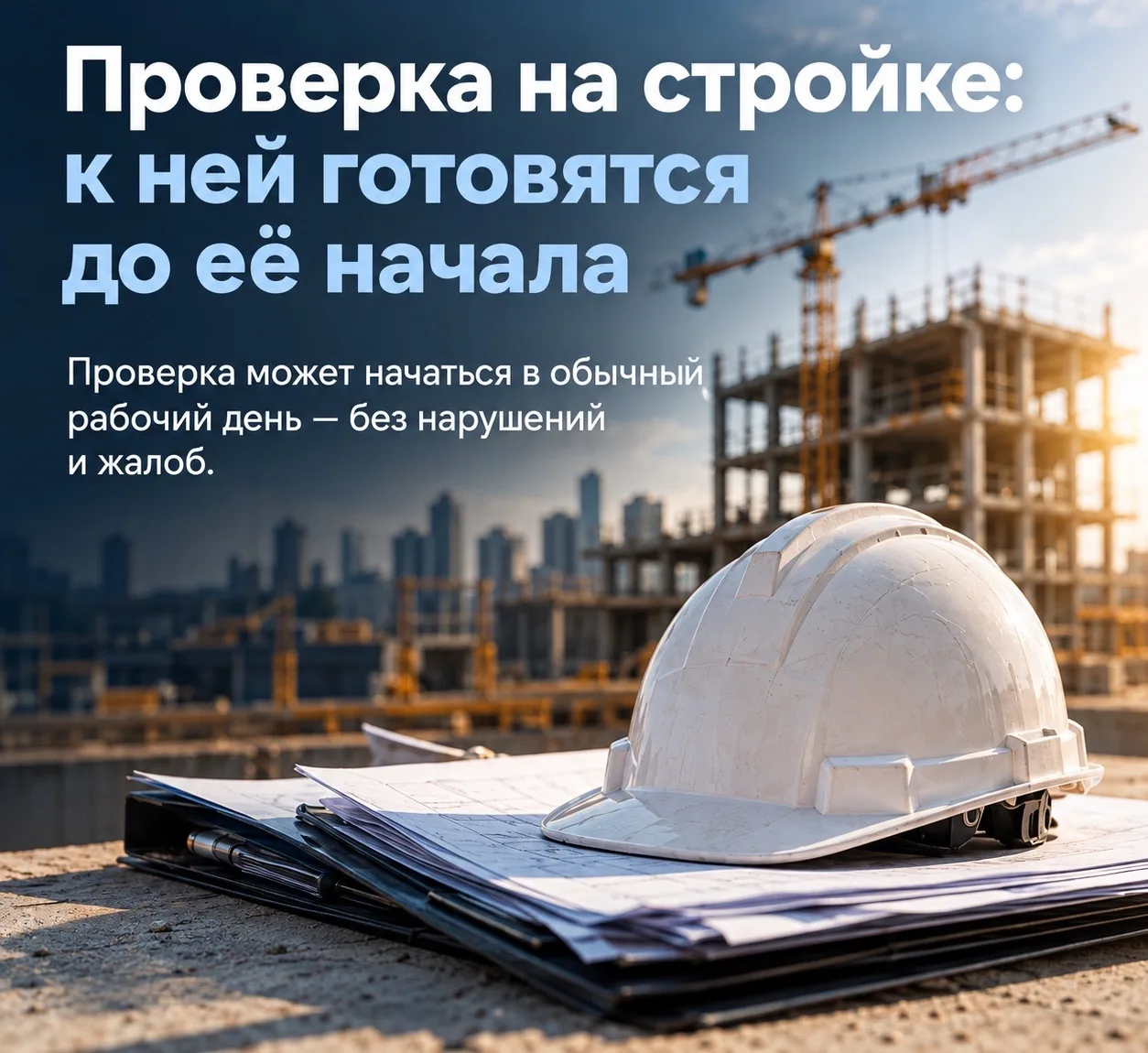 🏗 Проверка на строительном объекте редко бывает «вовремя».