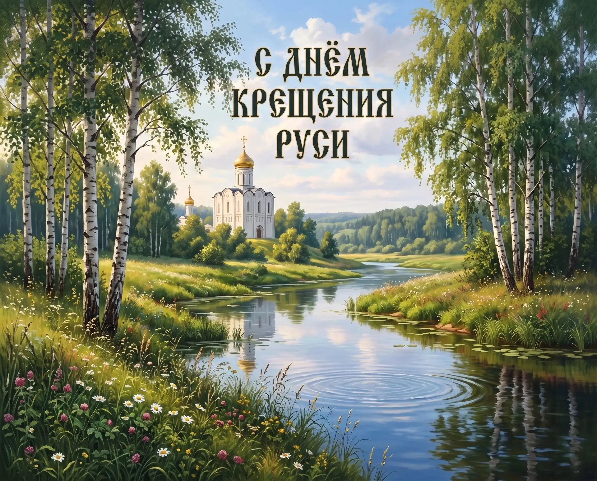 ✨С ДНЕМ КРЕЩЕНИЯ РУСИ