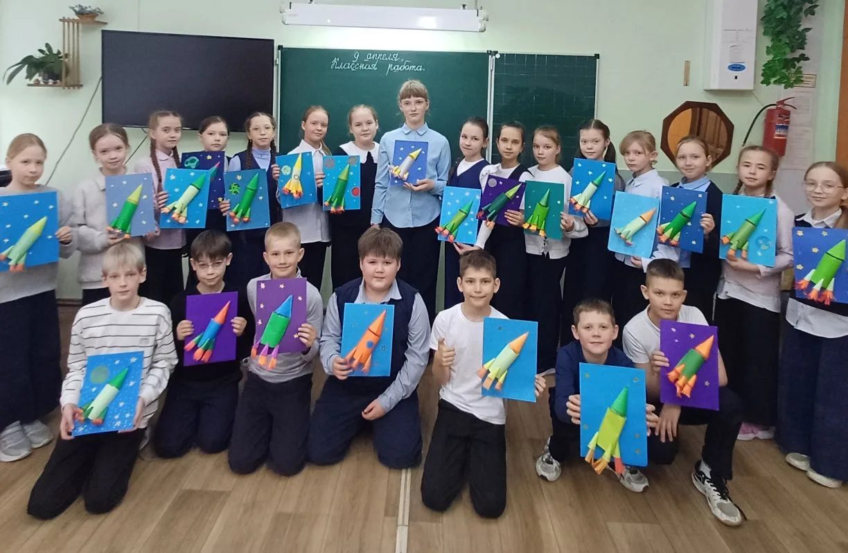 🚀💥⭐В 3 "В" классе (классный руководитель Казымова Ольга Николаевна) прошла неделя, посвященная Дню