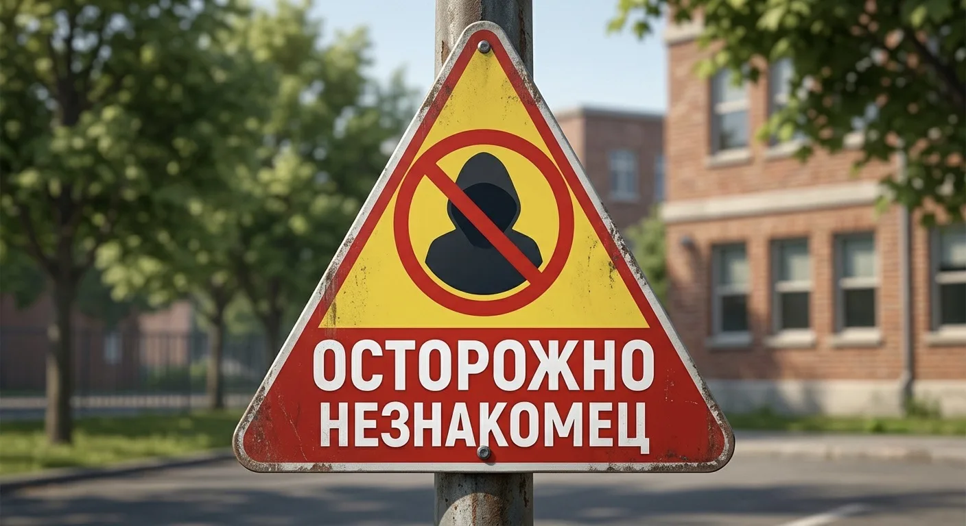 🚫 Стоп! Незнакомец — это опасно!
