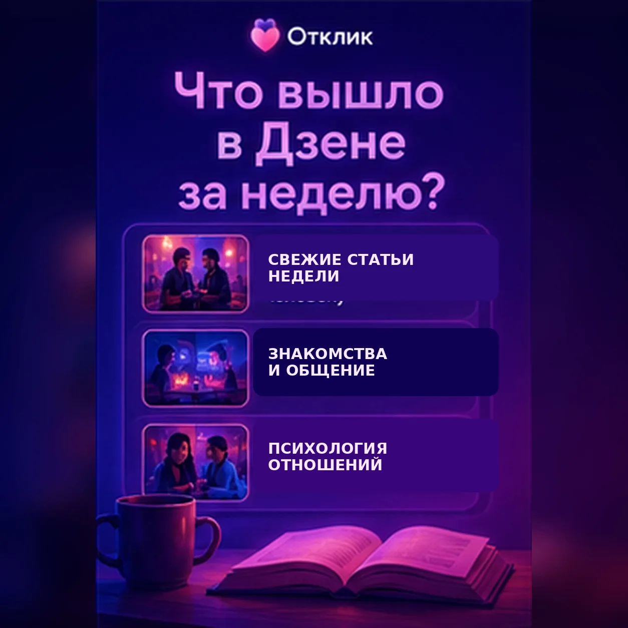 Что почитать у нас в Дзене за неделю 📚
