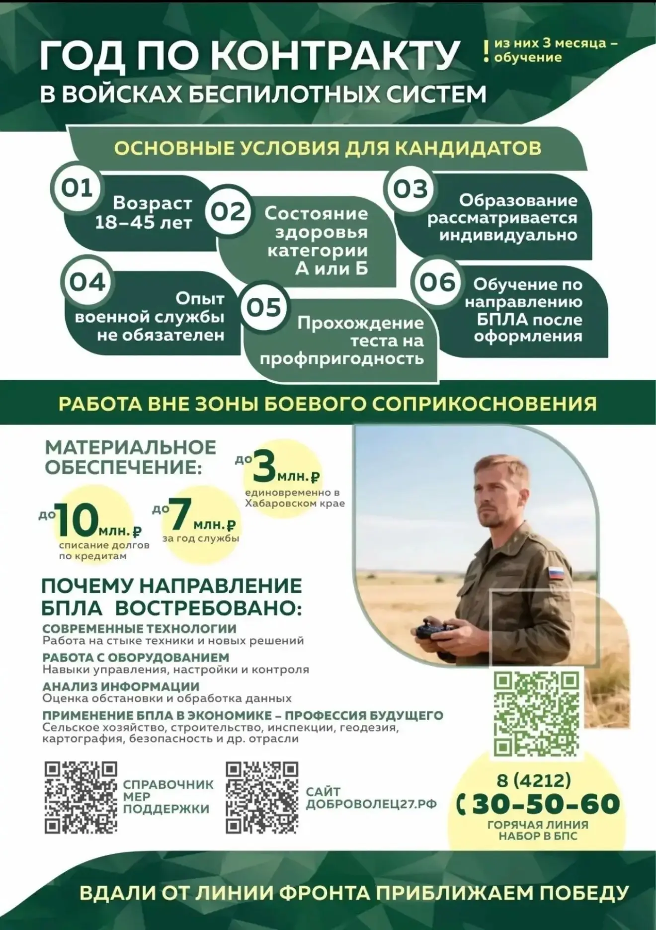 Служба в БПЛА — профессия нового времени

В подразделения операторов беспилотных летательных аппарат