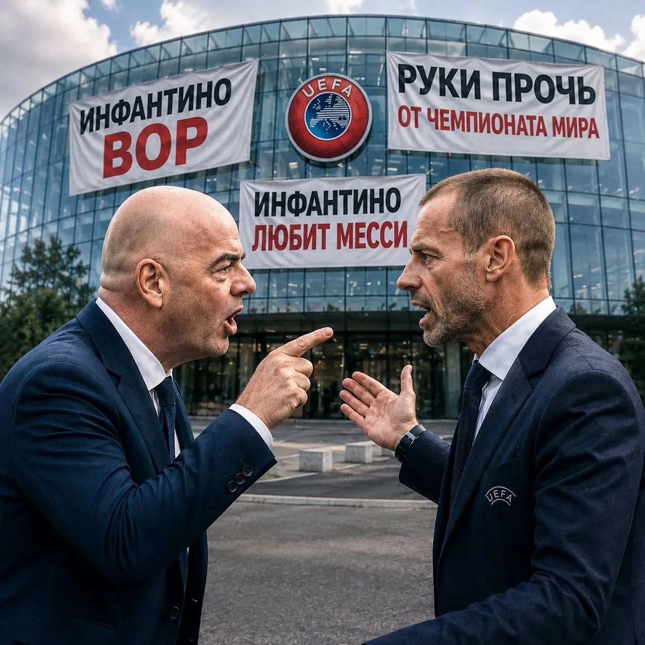 ⚽️🙅‍♂️ ФИФА обвиняет УЕФА в проведении «кампании по дезинформации» против Джанни Инфан...