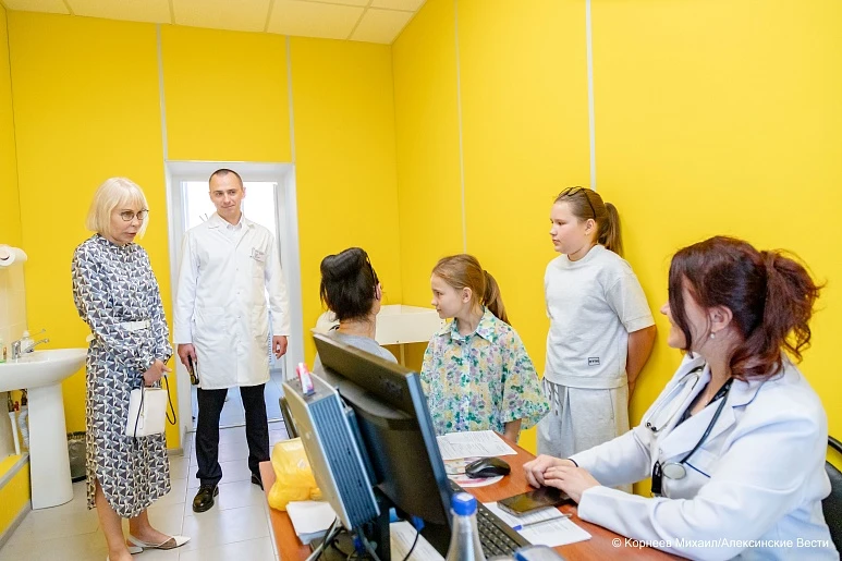 🏥 Ремонт завершается — работа продолжается

Детская поликлиника в Алексине заметно преобразилась по