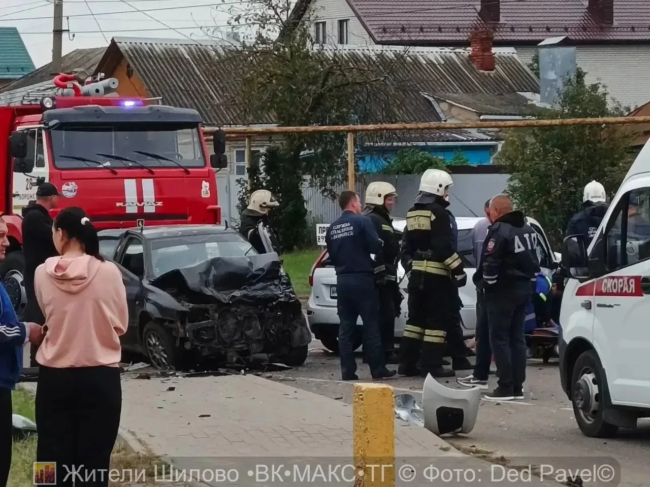 🚗 Серьёзное ДТП с двумя пострадавшими произошло на дороге в Воронеже