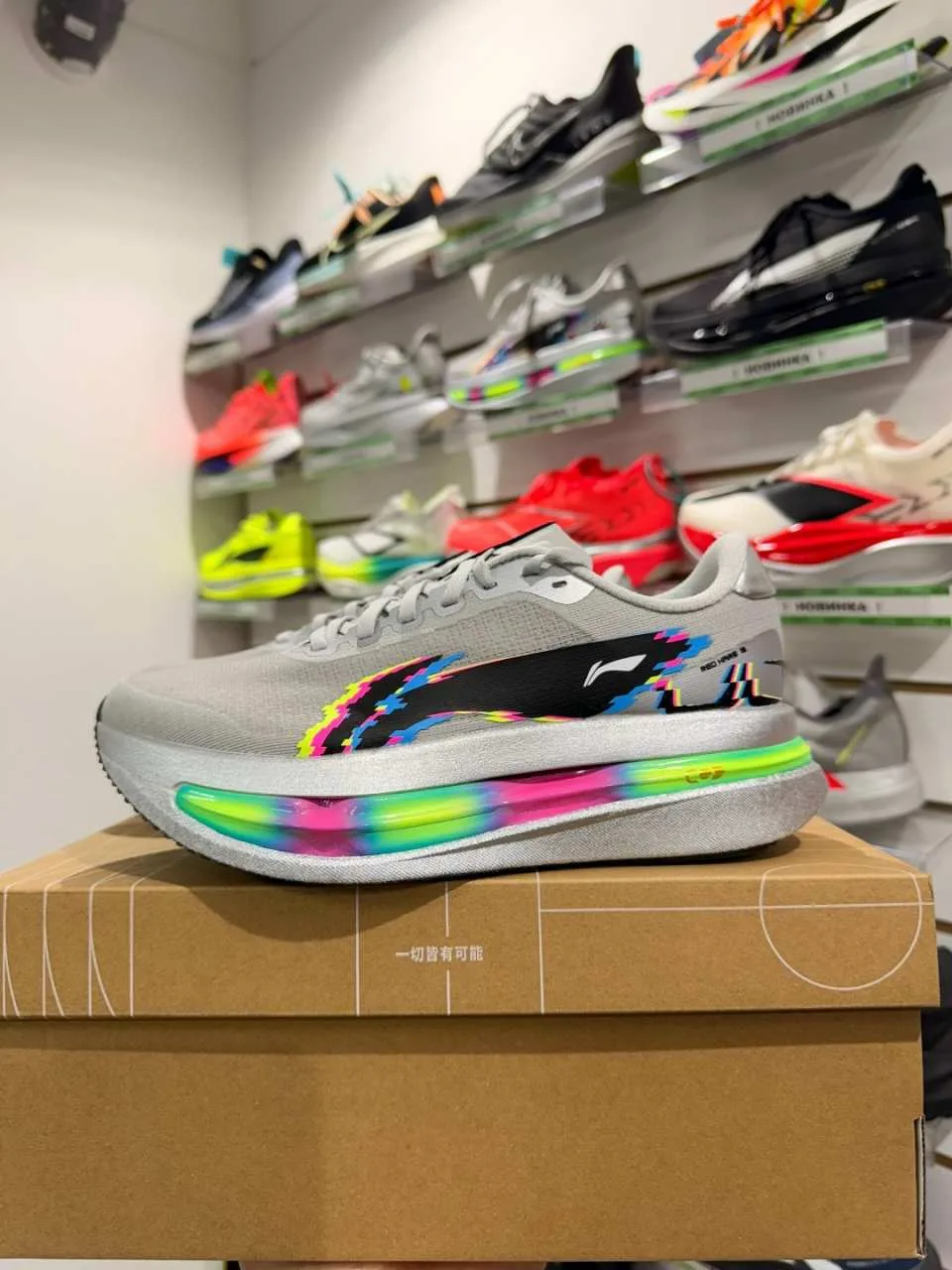 Оригинальные Новые Кроссовки Li ning Red Hare 9 Ultra