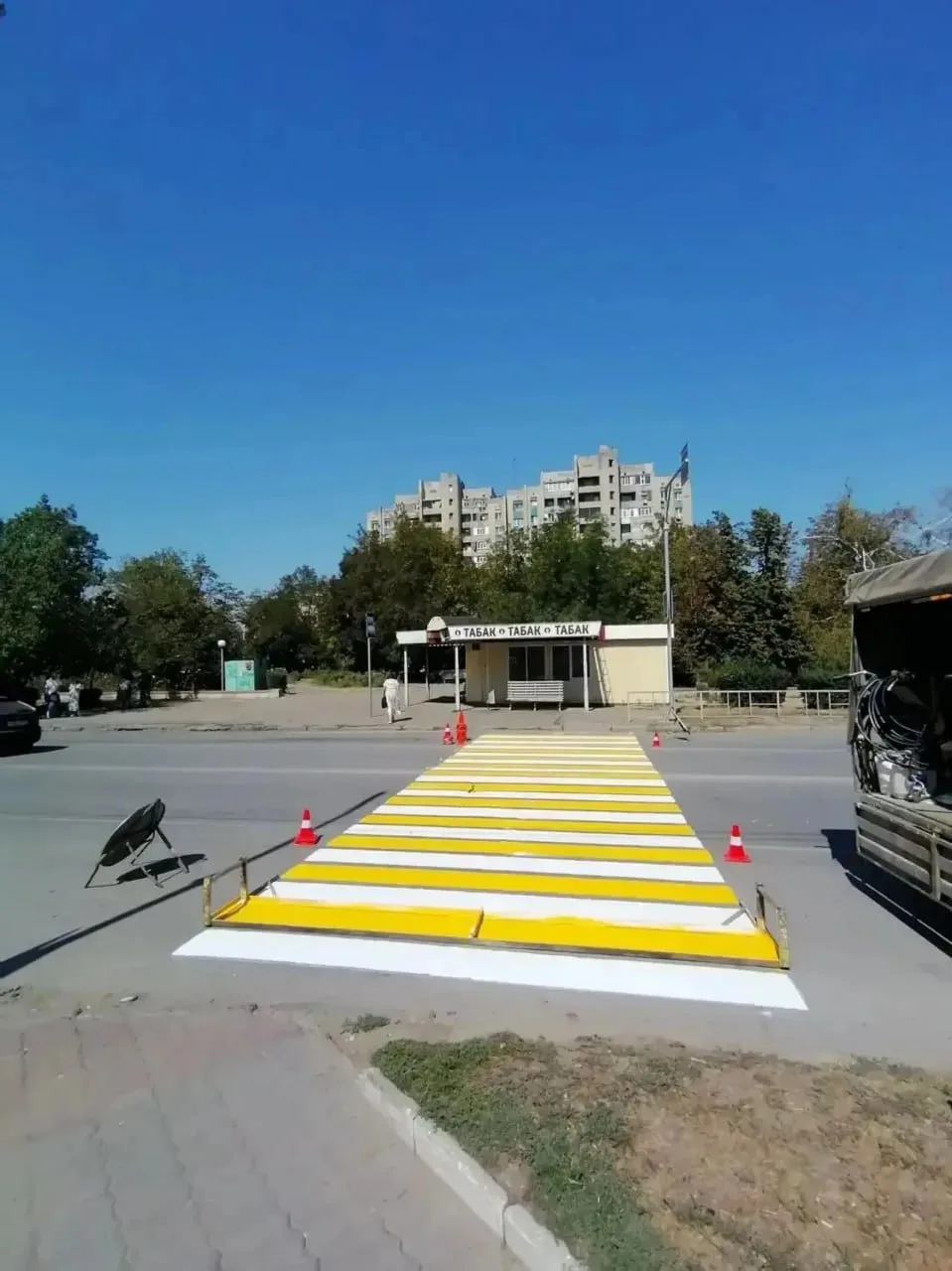 В Волгодонске обновили пешеходные переходы
