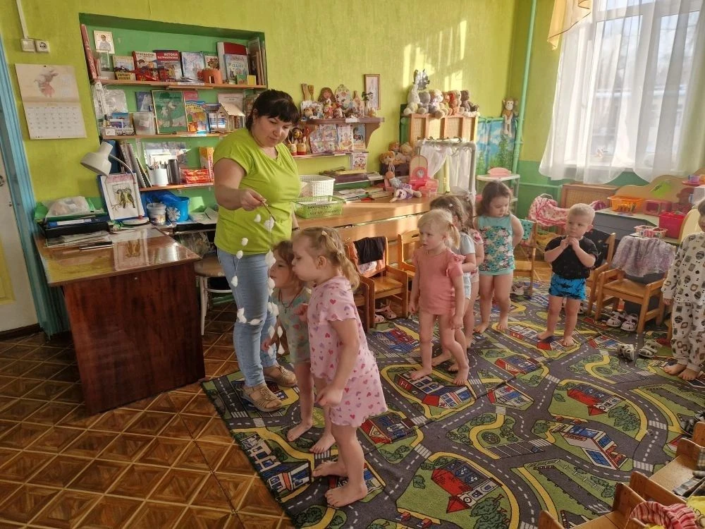 💪Ежедневно в нашем детском  саду во  всех  возрастных  группах  проводится гимнастика ...