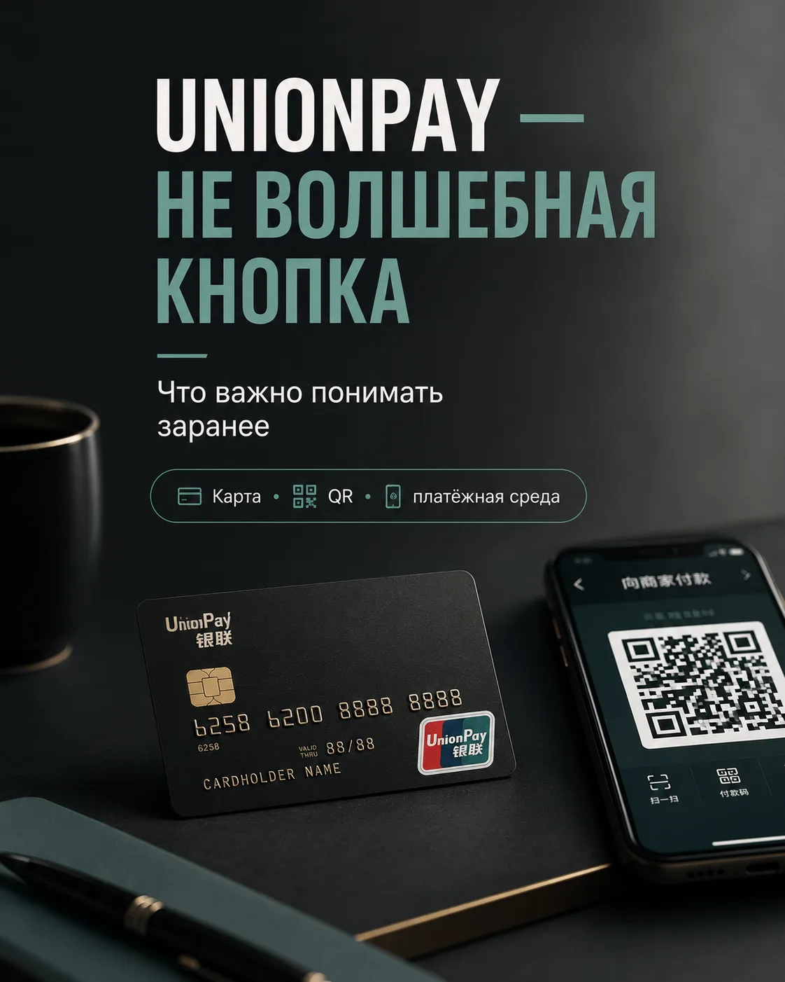 UnionPay — не волшебная кнопка. Что важно понимать заранее