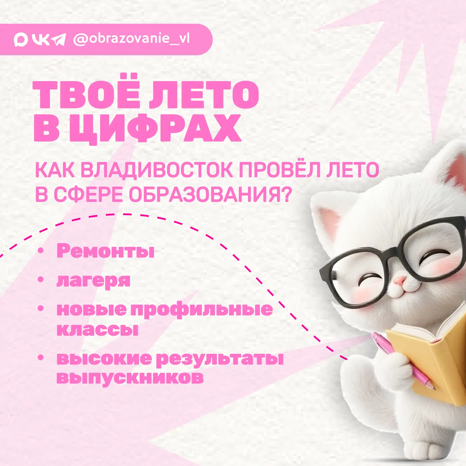 Твоё лето – в цифрах!