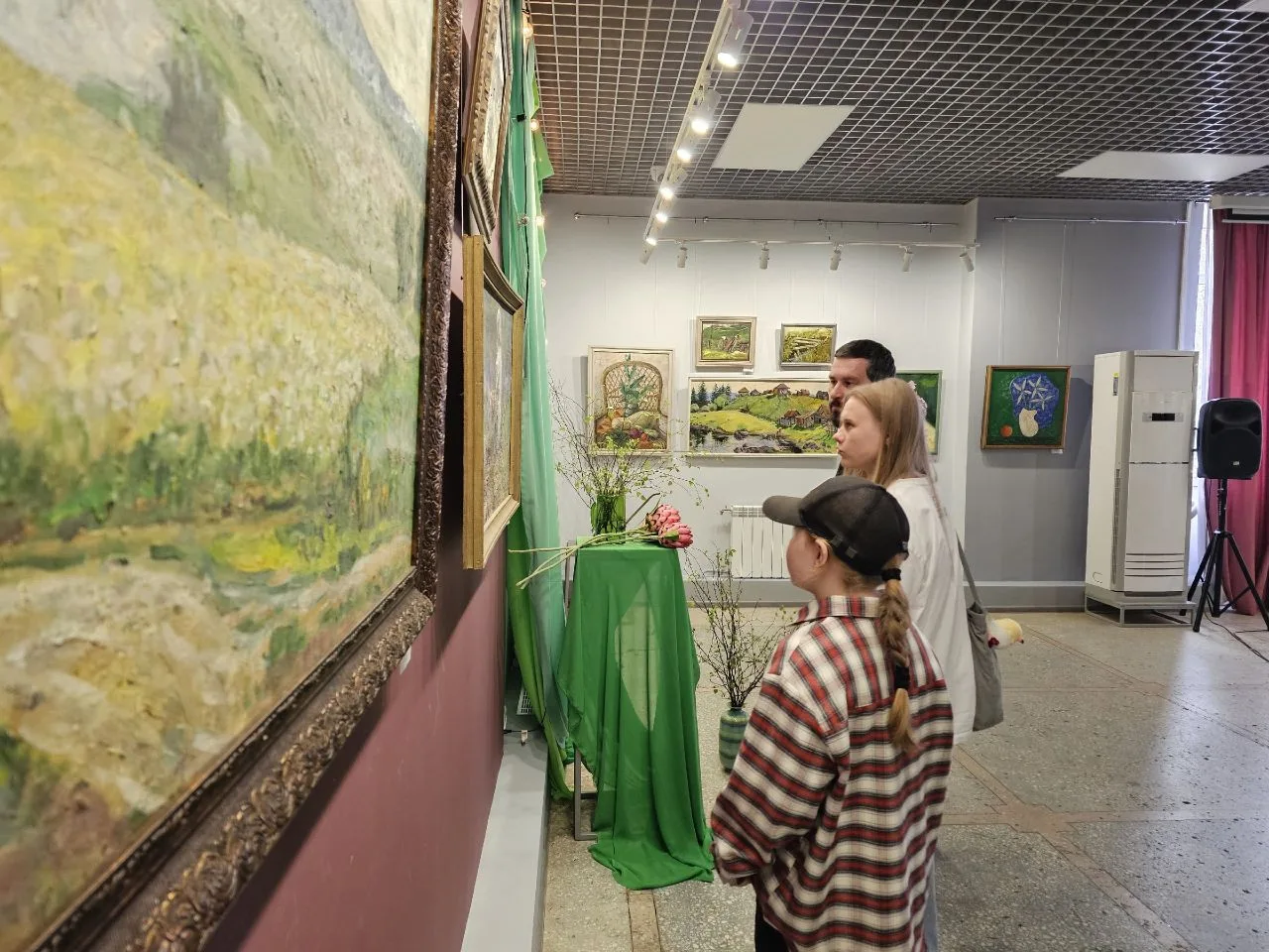🖼 Дорогие друзья, выставки «Зеленое» и «Музыка в живописи» ждут вас.