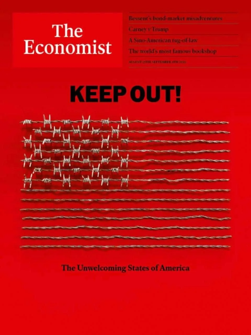 The Economist красиво критикует миграционную политику США. Это, конечно, шутка самосмей...
