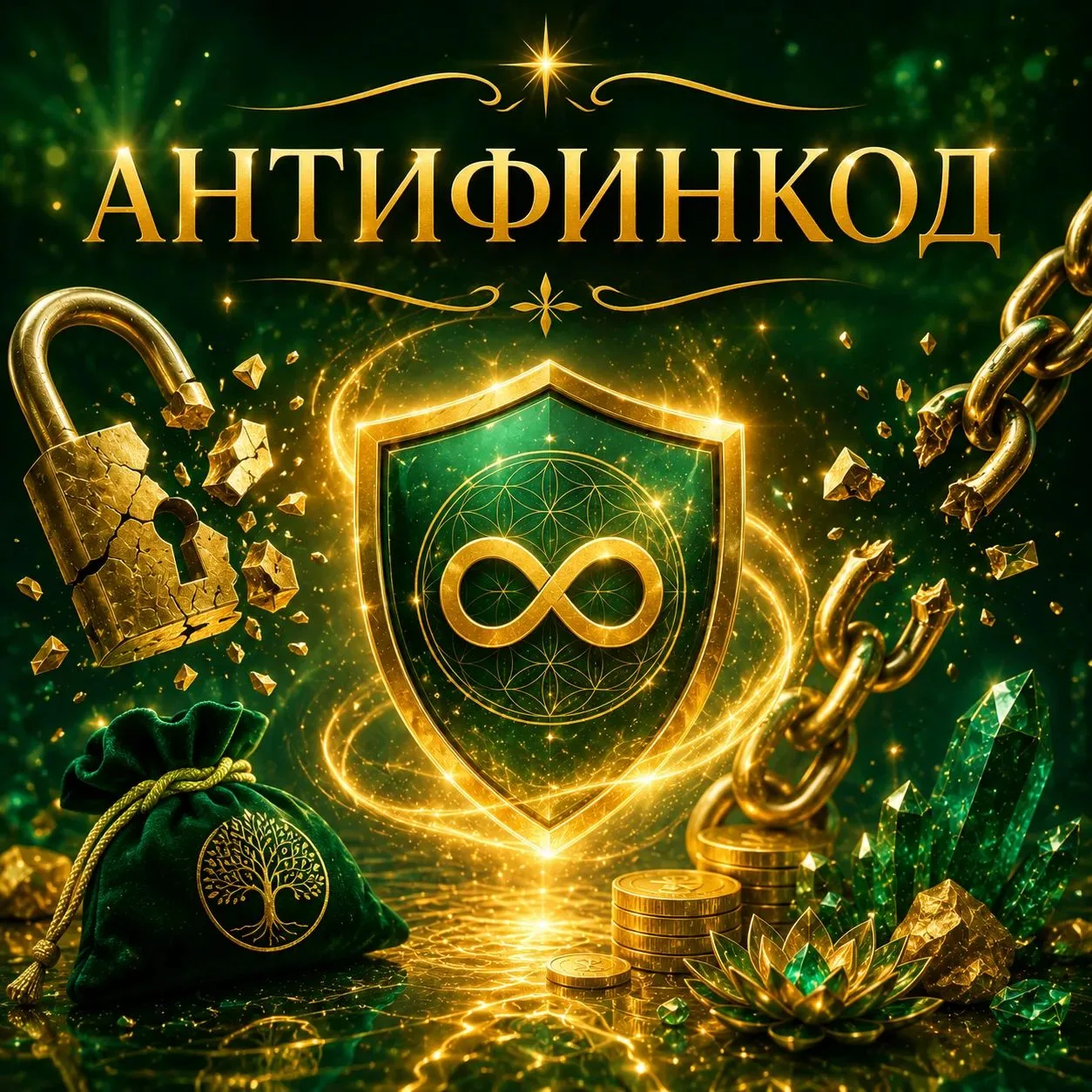 АнтифинКОД🔐

Помимо, финансового кода который притягивает деньги, есть антифинансовый код, его обяз