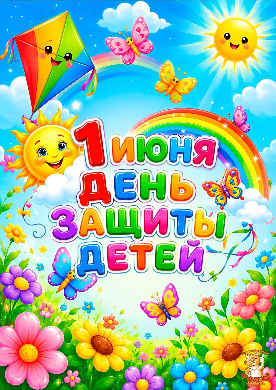 ✨С Днем защиты детей!👶🧒👧