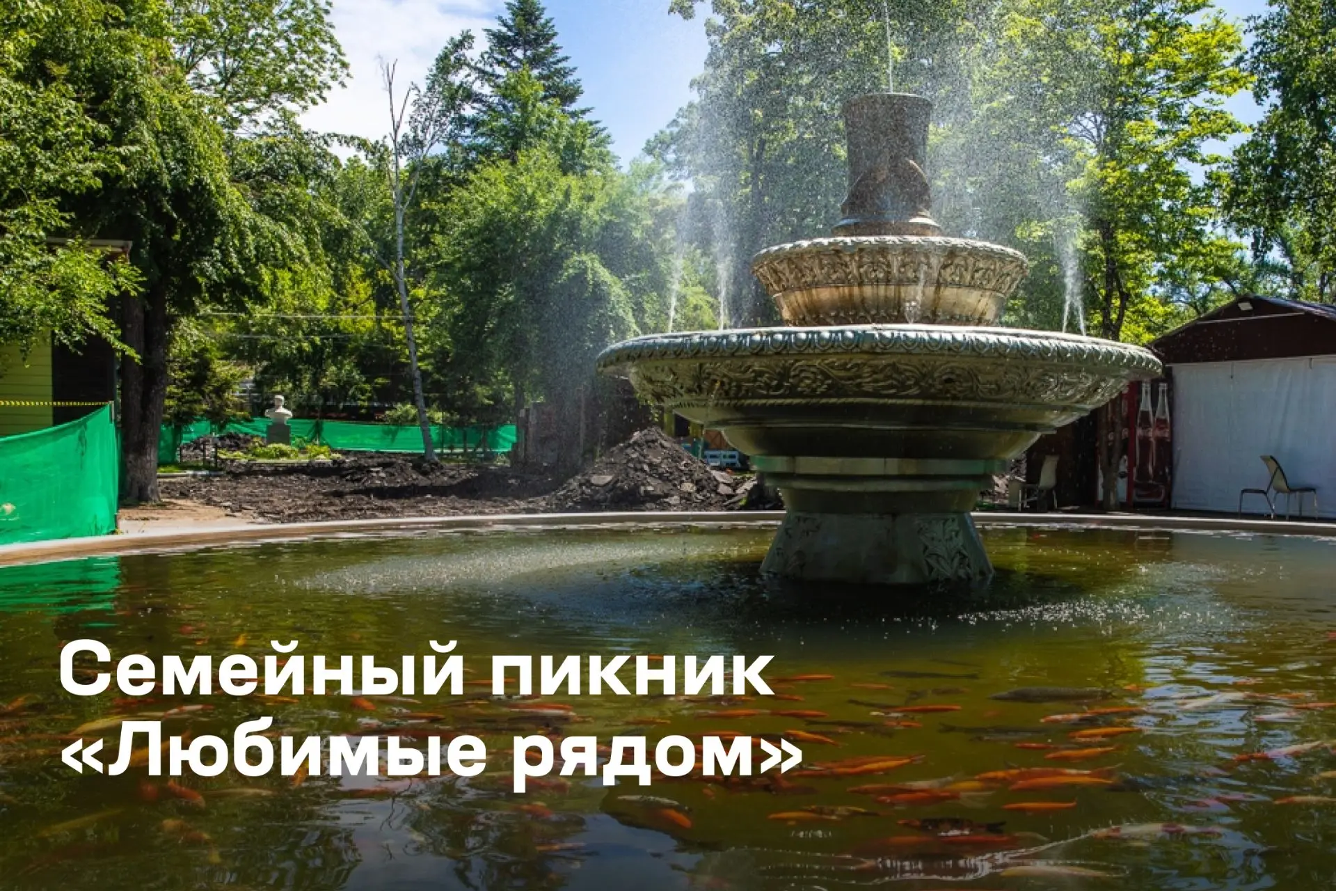 Семейный пикник «Любимые рядом» пройдёт в обновлённом парке им. Лазо 🌳