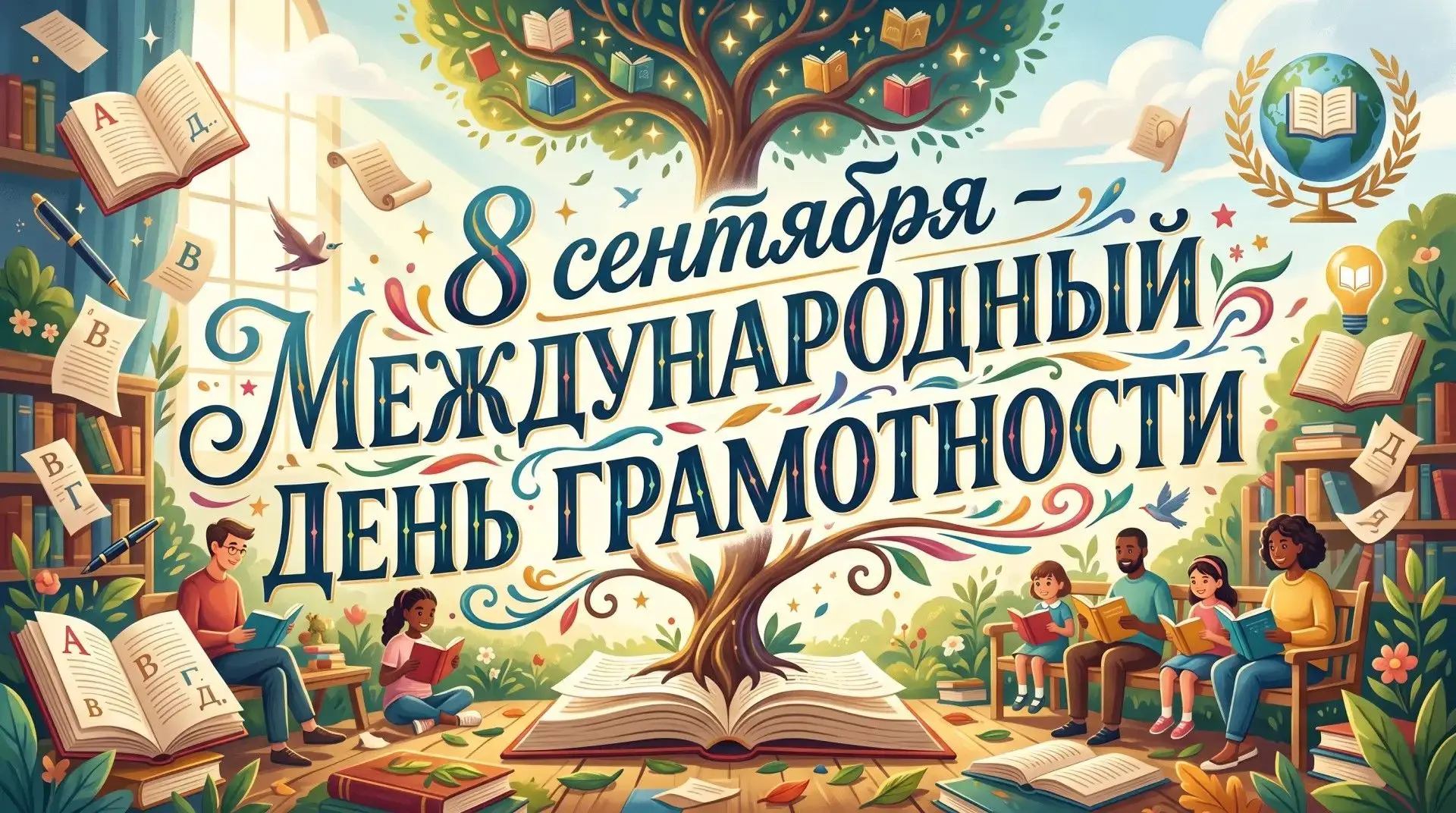 Сегодня отмечают Международный день грамотности!📚