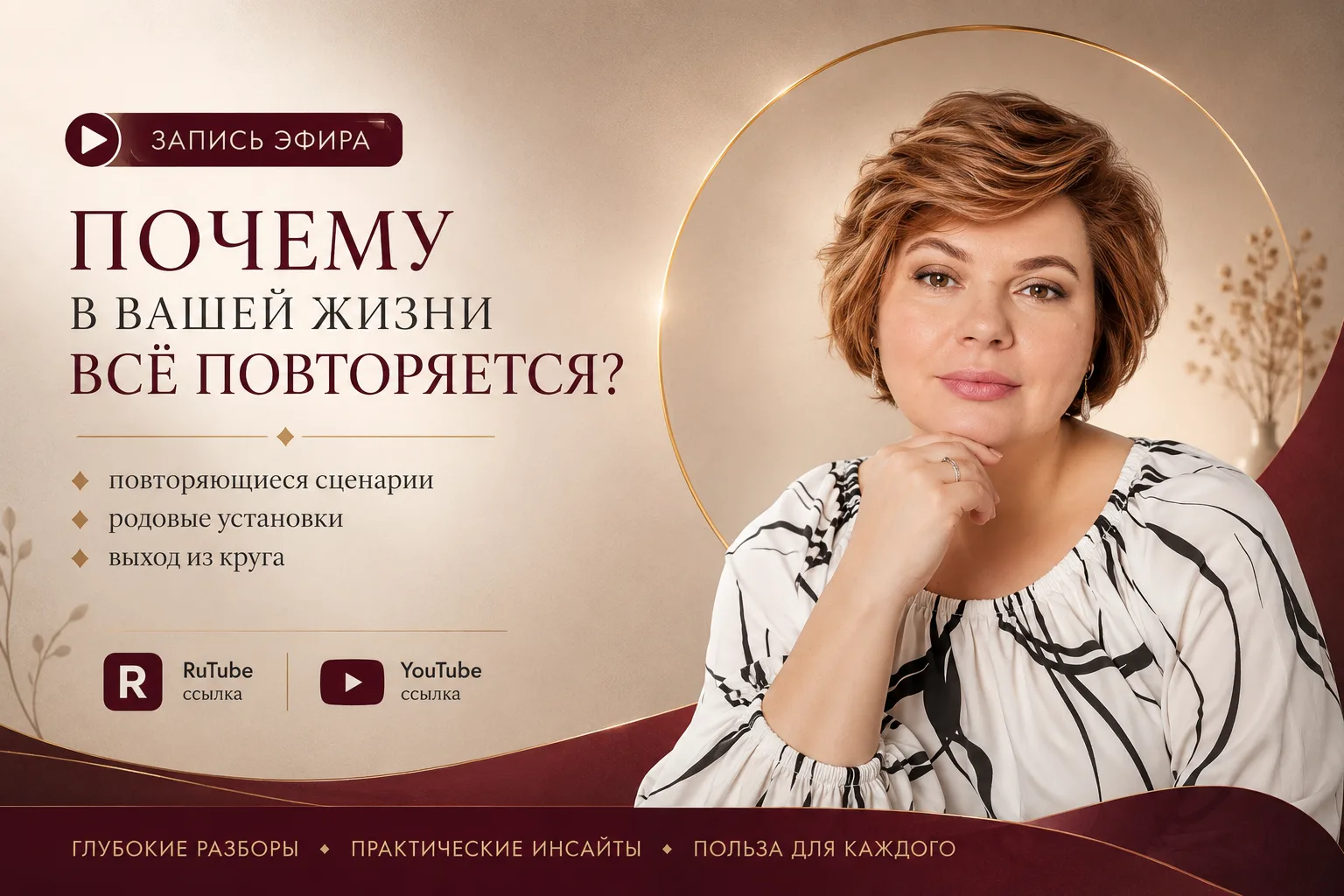 Запись эфира уже доступна.

Сегодня мы говорили не только о повторяющихся сценариях.

Мы говорили о 