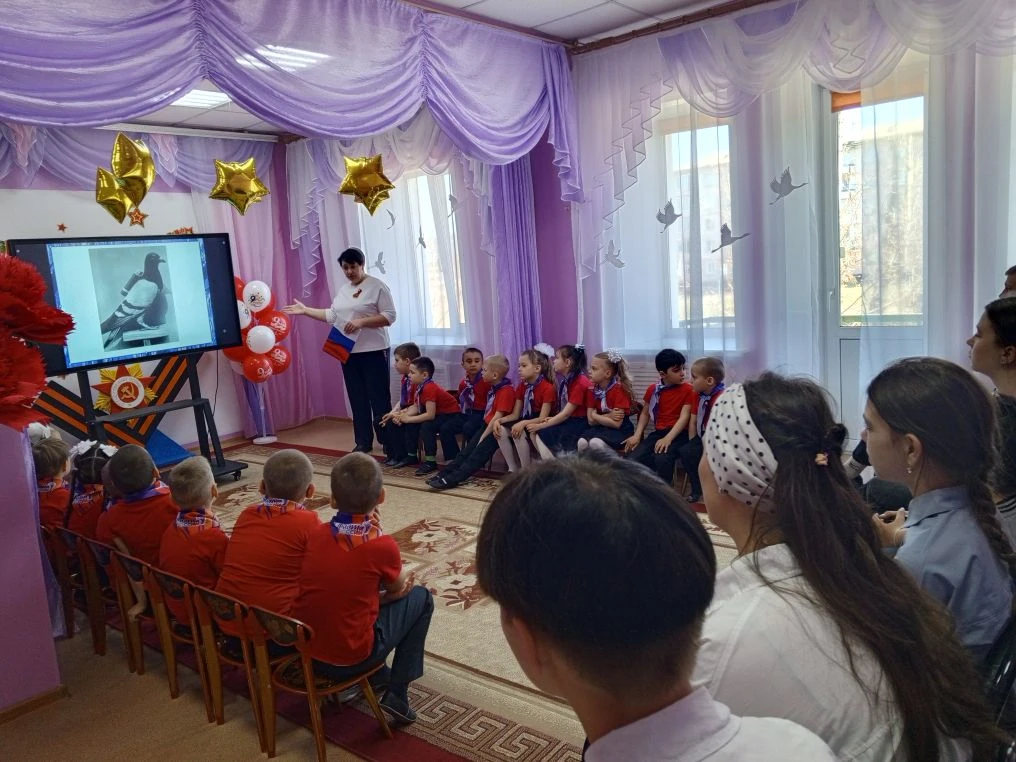 Сегодня в детском саду состоялся патриотический форум «Великой Победе посвящается...». ...