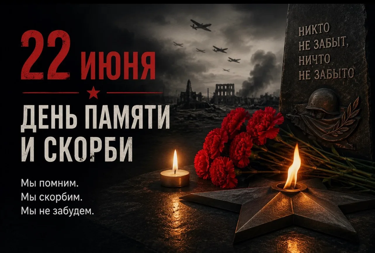 СЕГОДНЯ, 22 июня в 12:15 по московскому времени наступит минута молчания.

Это точное время выхода в