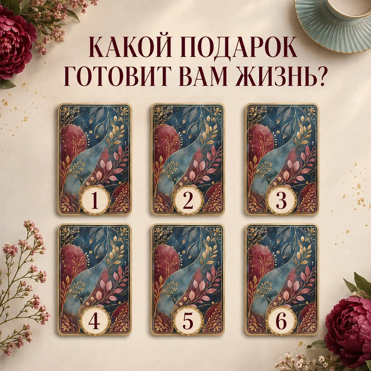 КАКОЙ ПОДАРОК ГОТОВИТ ВАМ ЖИЗНЬ?