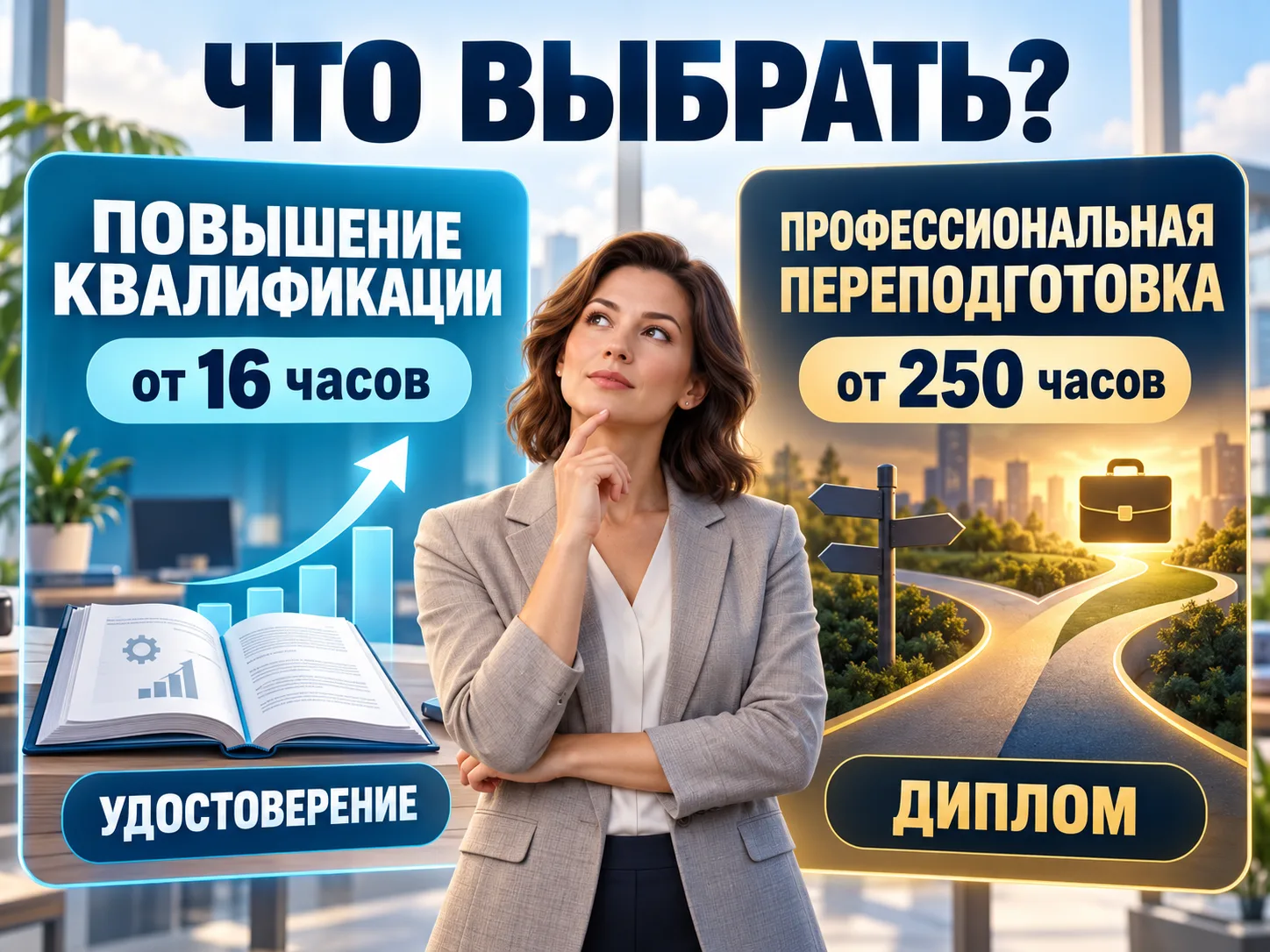 🎓 Повышение квалификации или профессиональная переподготовка: что выбрать?