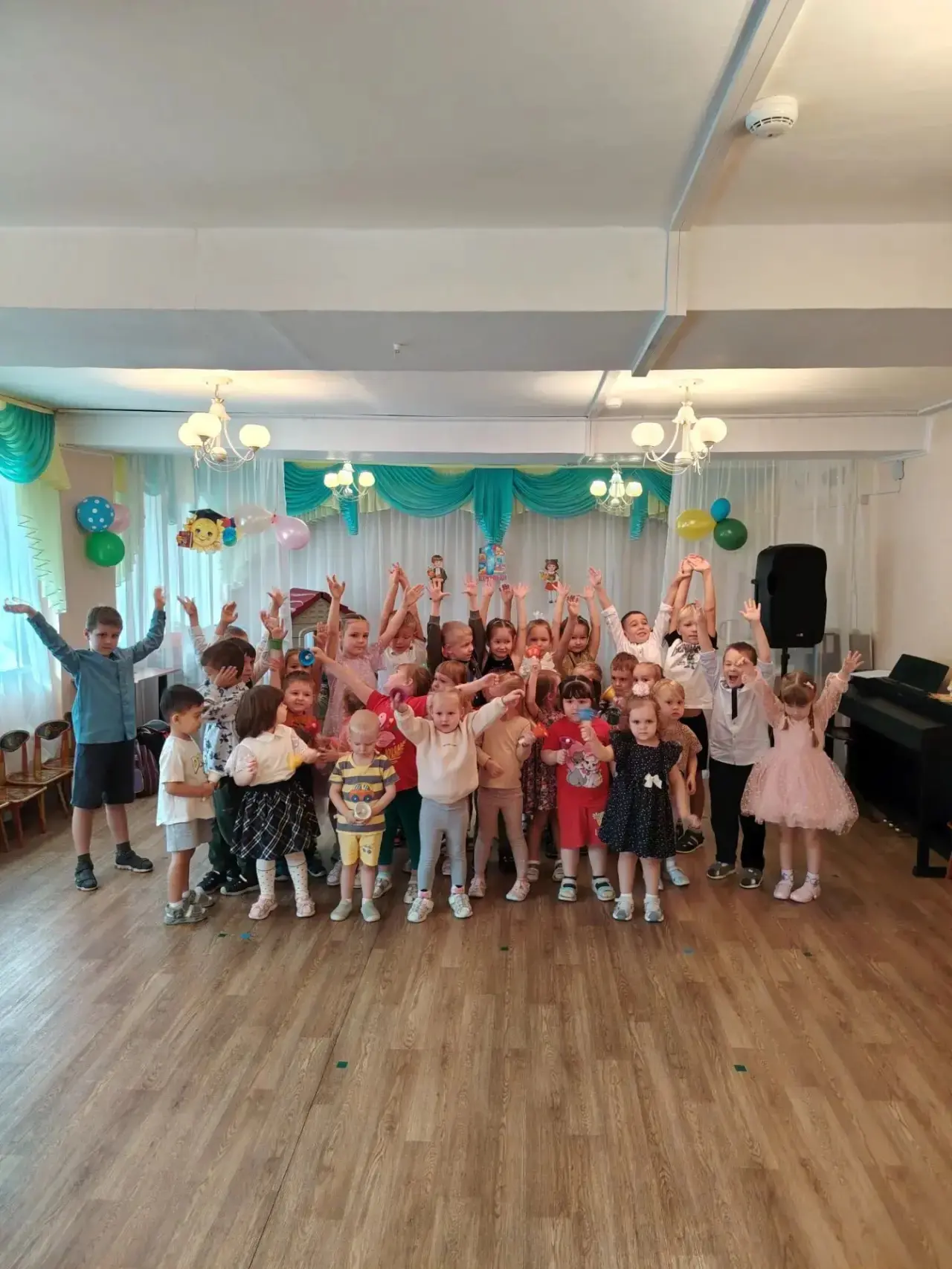 🎉 С Днём знаний! Праздник спорта и хорошего настроения в нашем детском саду!