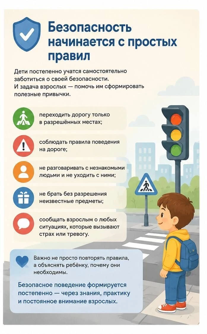 Безопасность начинается с простых правил