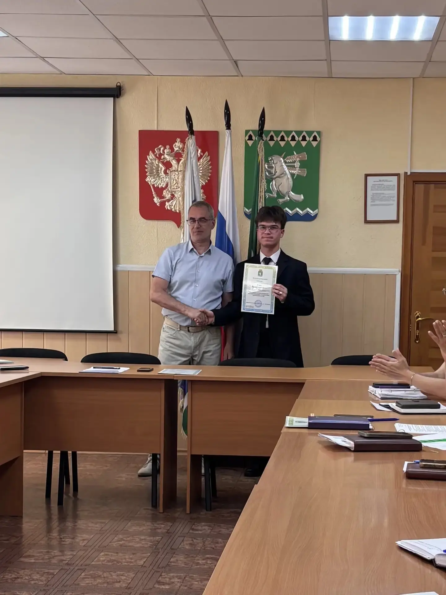 ‼Заслуженная награда!💯

В Администрации Артёмовского муниципального округа сегодня прошла ежегодная