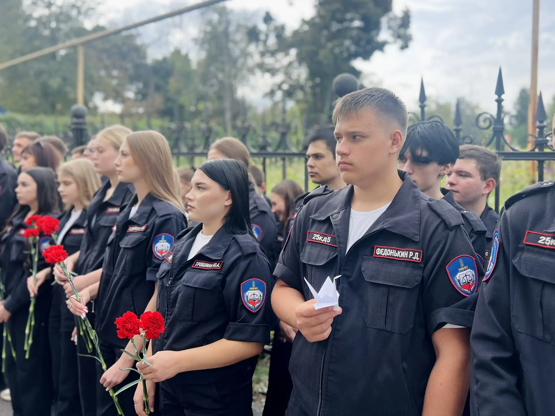 В Многопрофильном колледже ПГУ прошёл митинг памяти, посвящённый жертвам трагедии в Бес...