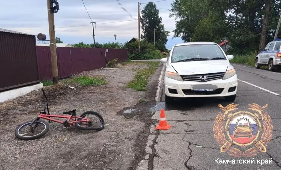 13-летнего велосипедиста сбил автомобиль
