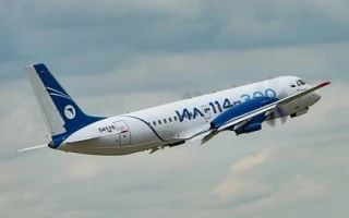 Ил-114-300 в Санкт-Петербурге