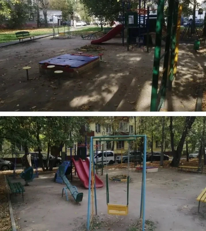 🛝 В Перово обновили детскую площадку