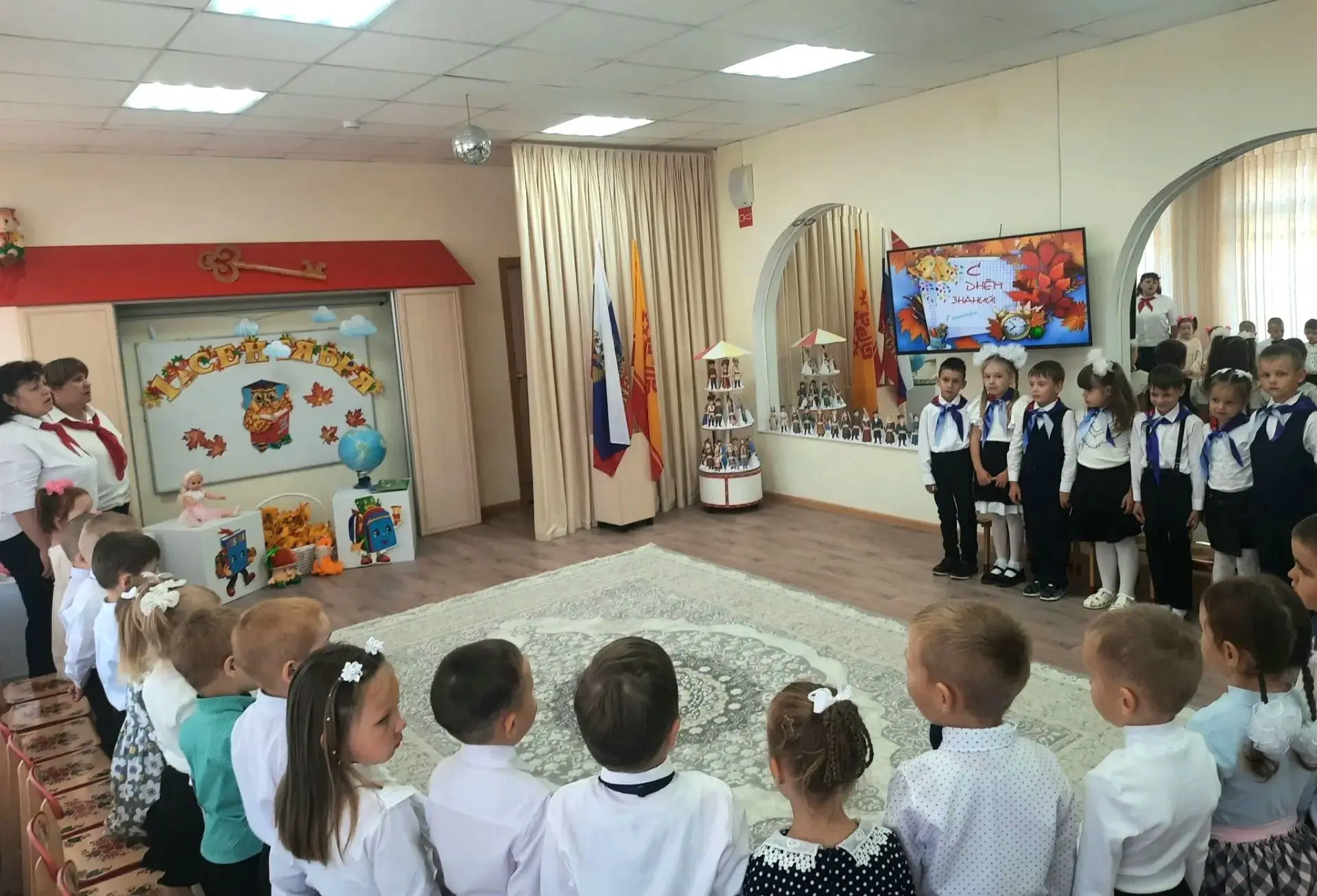 🍁🔔Звонкий сентябрь❗️✅Сегодня для воспитанников нашего детского сада распахнул двери н...