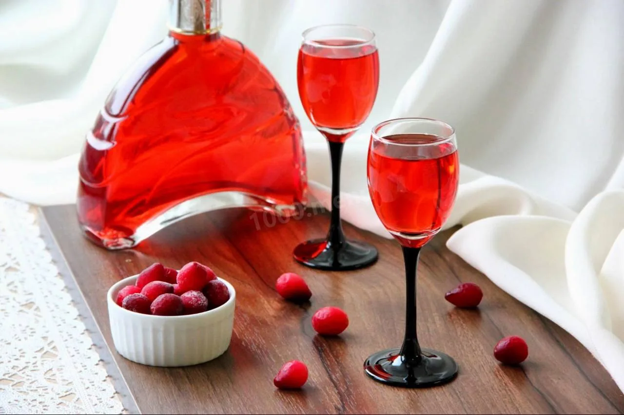 Настойка на клюкве без сахара 🍒🌟