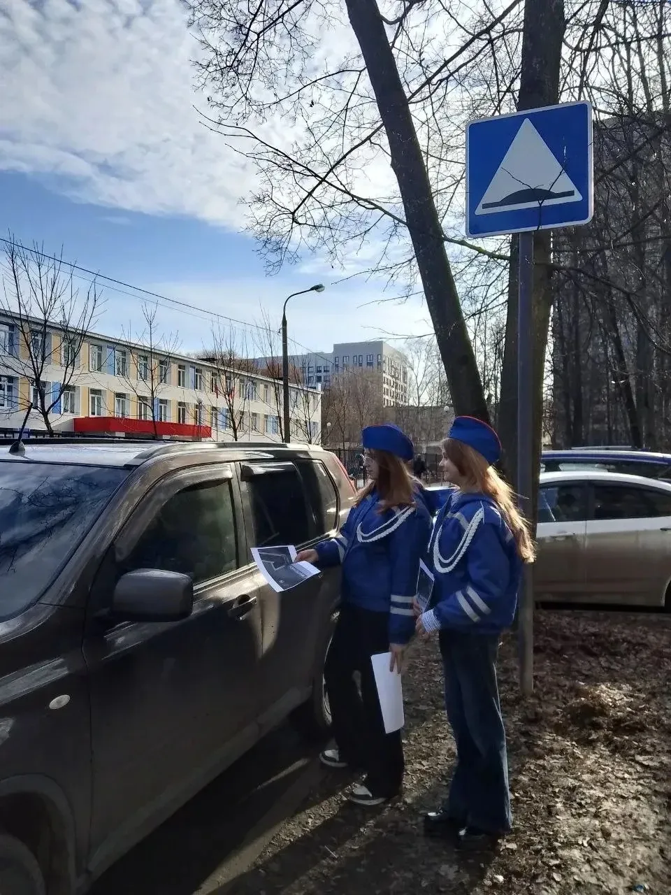 На днях наш отряд ЮИД "Светофорик" присоединился к важному социальному раунду «Один щелчок спасает ж