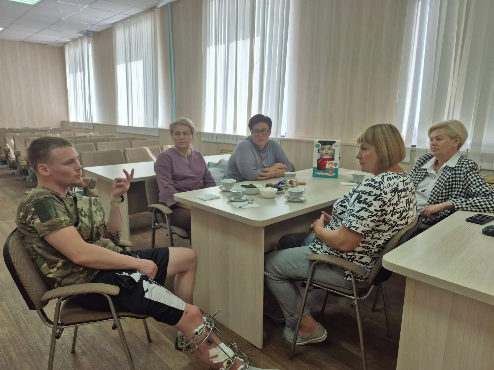 Встреча с героем: сила духа в кругу семьи
