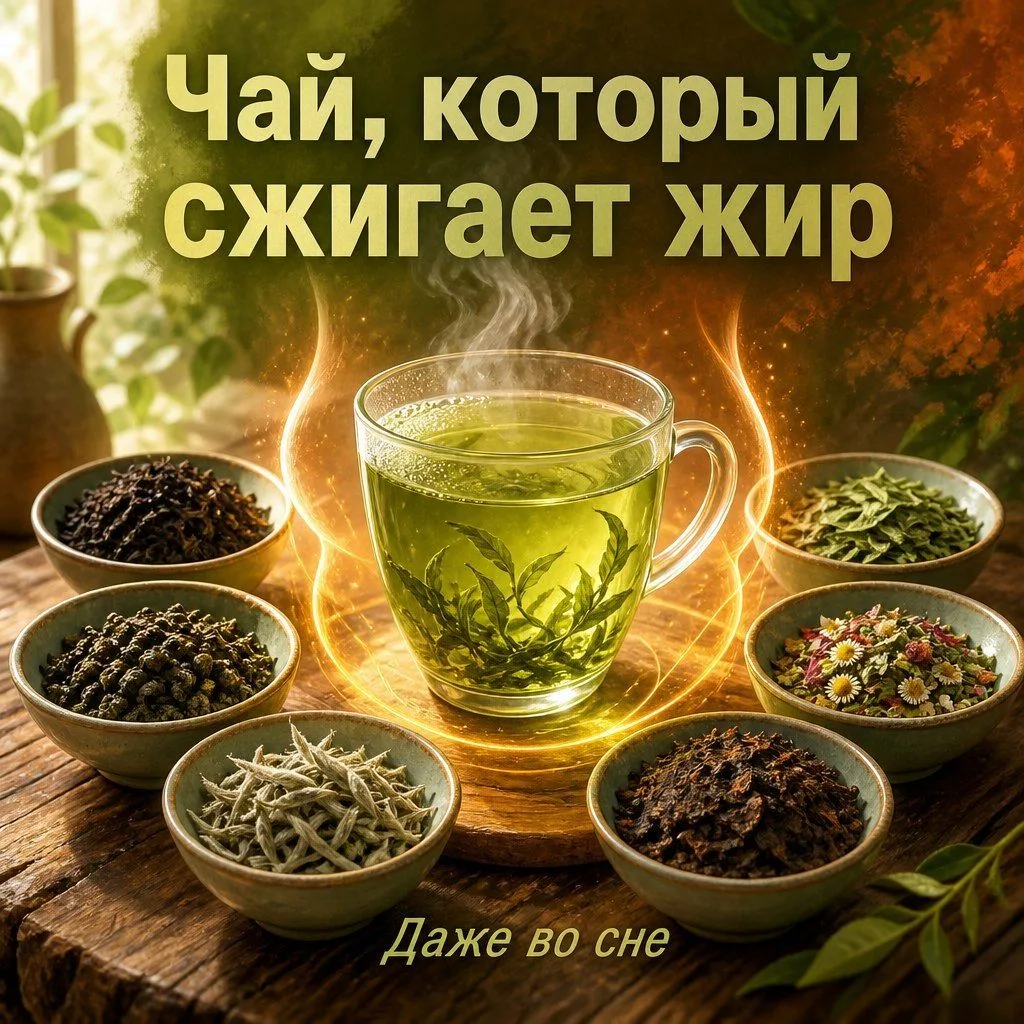 Четыре чашки зелёного чая в день снижают риск абдоминального ожирения на 44%, и это не ...