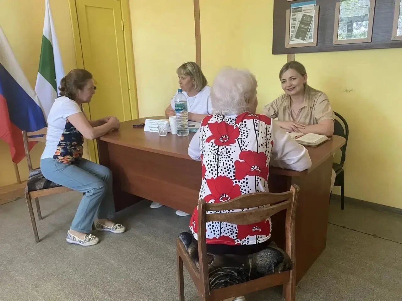 ✏️Сегодня социальные службы Половинского округа провели в селе Булдак информационный день.