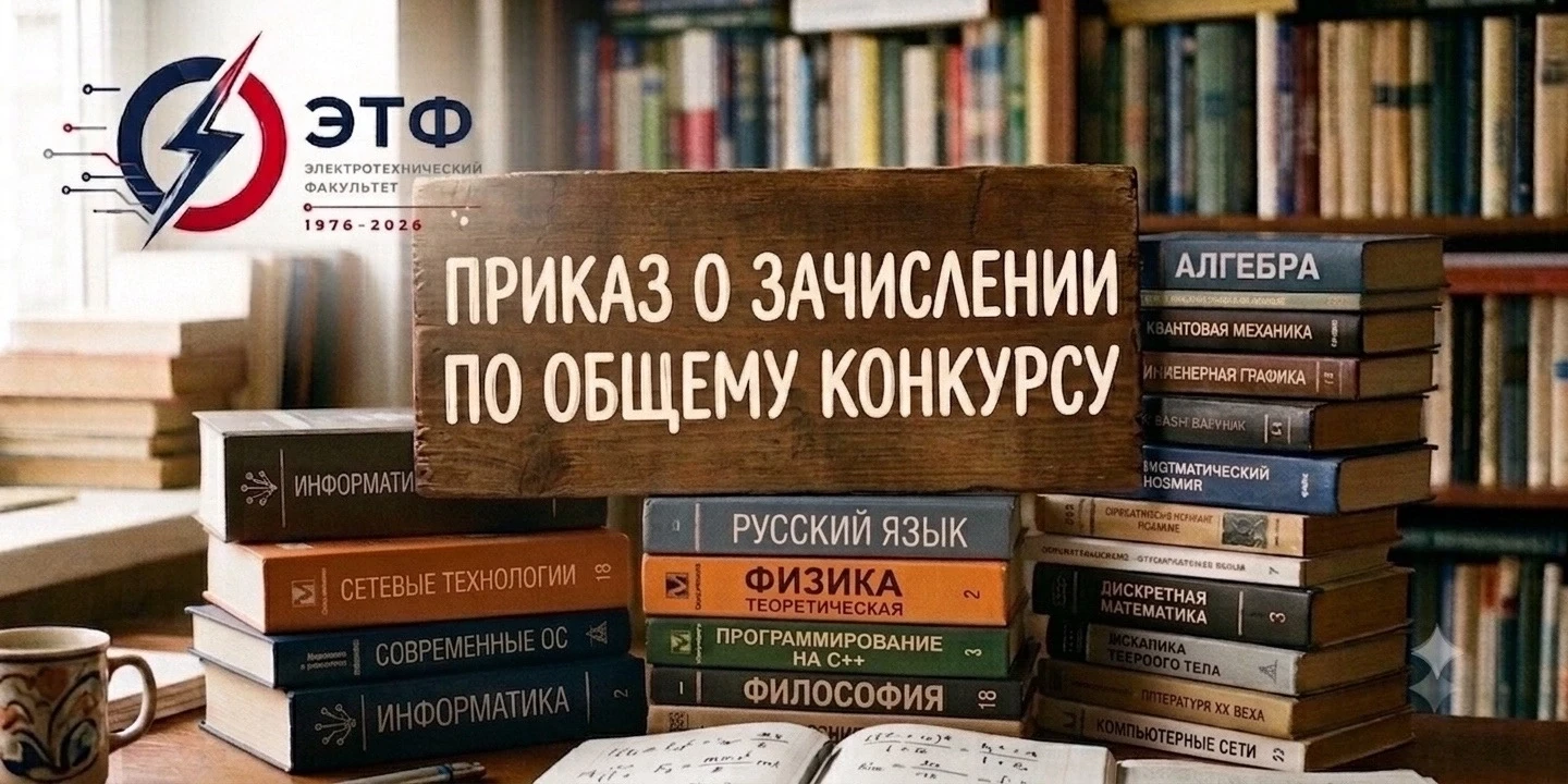 Опубликован приказ о зачислении по общему конкурсу!