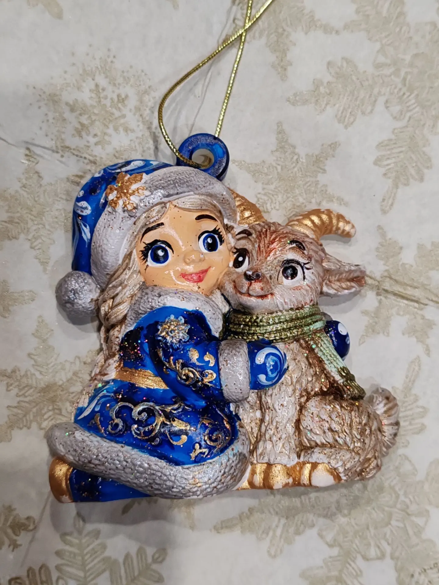 Снегурочка с козликом 550р 🥰