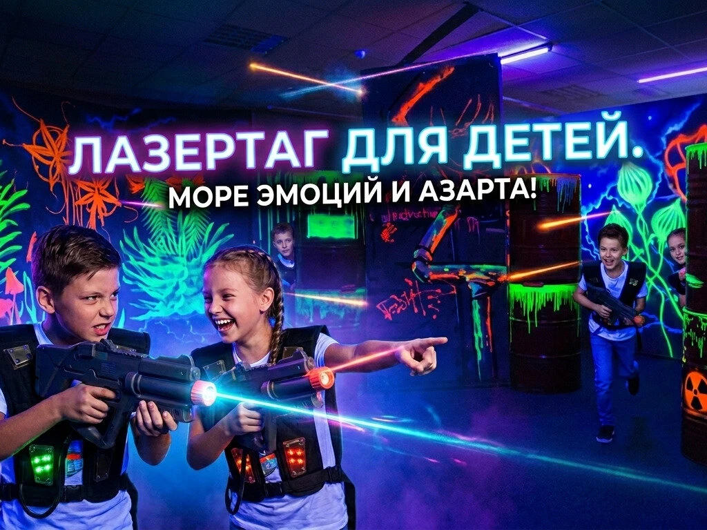 Лучшие квесты и лазертаг в Тольятти для взрослых и детей