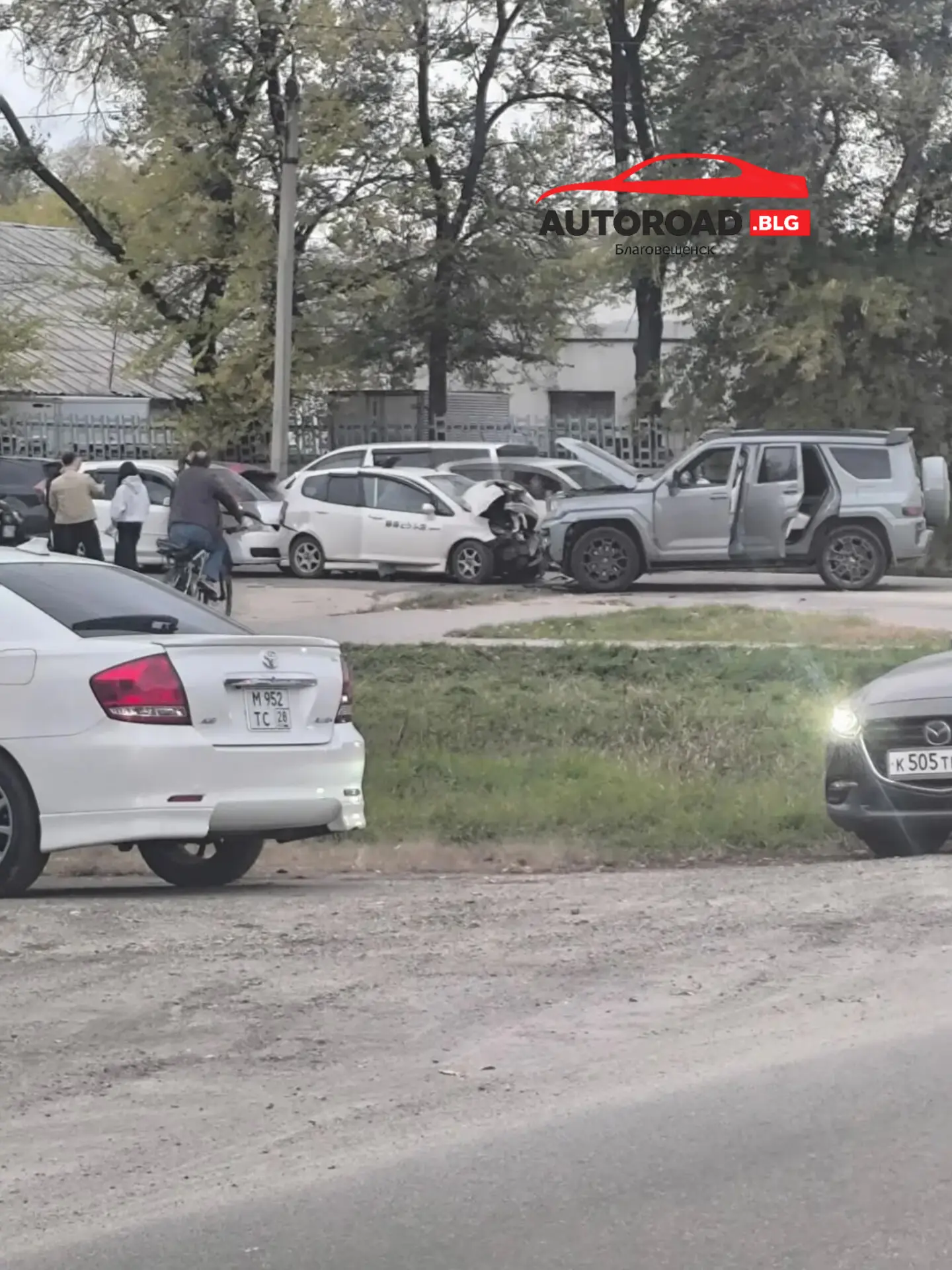 Ещё видео с места ДТП