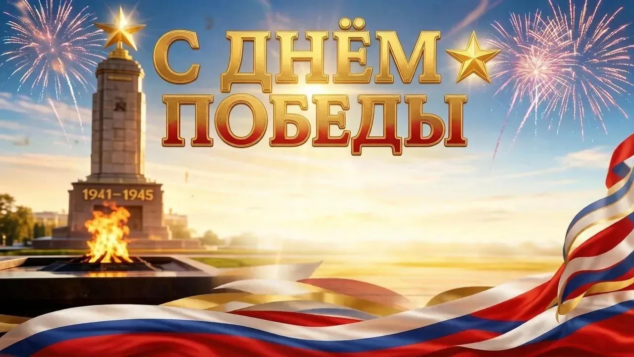 С Днём Победы!🎗️🎗️🎗️

Этот день — не просто дата в календаре. Это память, которая живёт в наших с